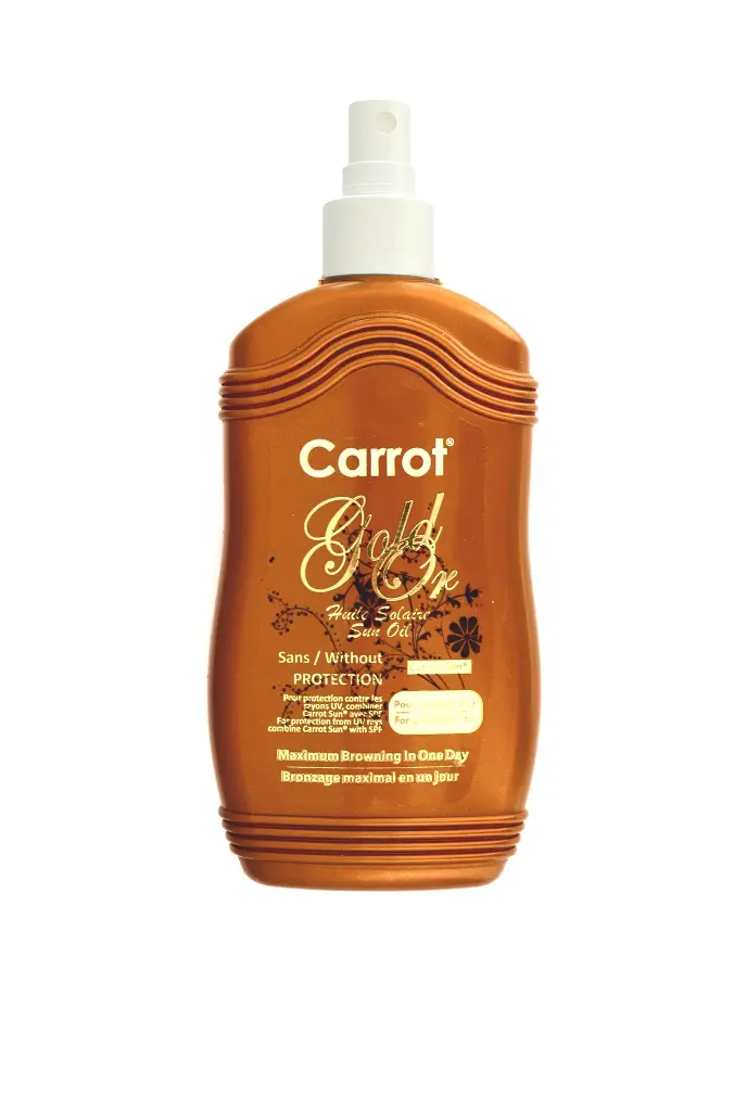 CARROT SUN OIL  - GOLD