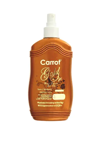 CARROT SUN OIL  - GOLD
