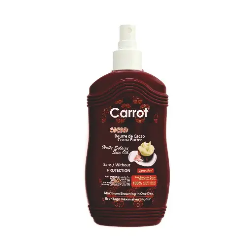 CARROT SUN OIL  -COCOA BUTTER