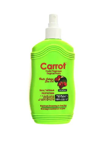CARROT SUN OIL  -TROPICAL FRUITS
